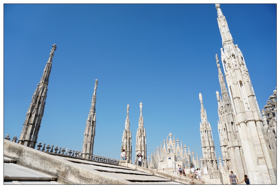 米蘭大教堂|世紀經典景點・那一個早晨的米蘭主座教堂洗禮～Duomo di Milano