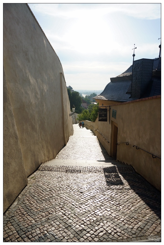 捷克自助|早晨布拉格城堡區漫步。最美好的俯瞰市中心景致～查理大橋、城堡區starbucks～