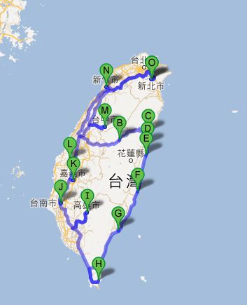 [2012。夏。環島輕旅行]蘇拉颱風。改變行程