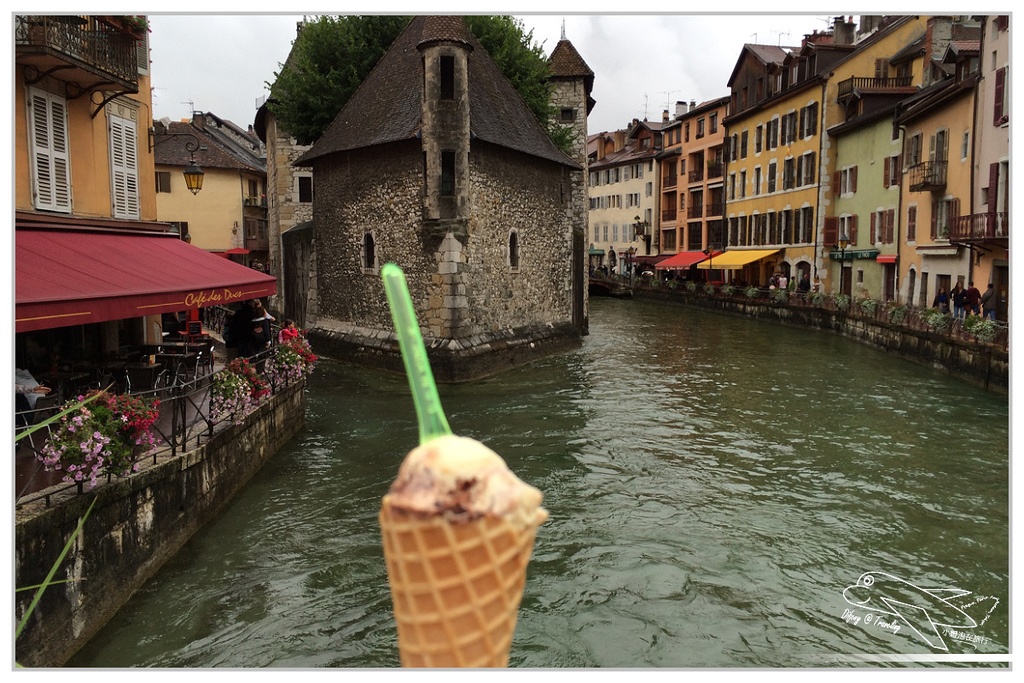 [2014歐洲火車旅行達人]Annecy。阿爾卑斯山下的美麗靜謐小鎮。宮島舊城區～