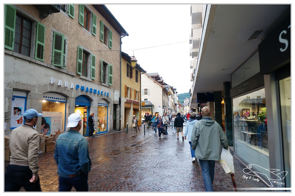 [2014歐洲火車旅行達人]Annecy。阿爾卑斯山下的美麗靜謐小鎮。宮島舊城區～