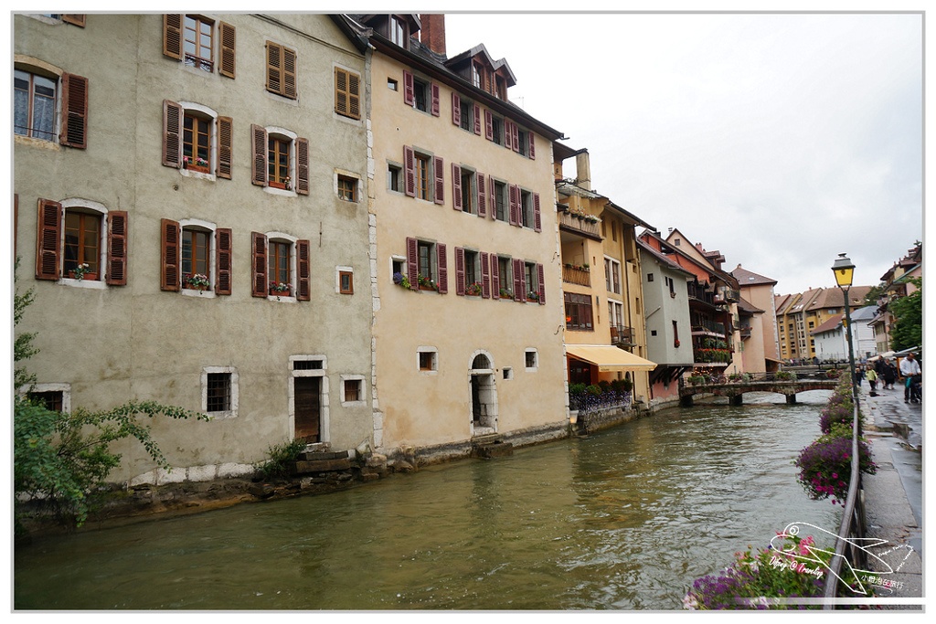 [2014歐洲火車旅行達人]Annecy。阿爾卑斯山下的美麗靜謐小鎮。宮島舊城區～