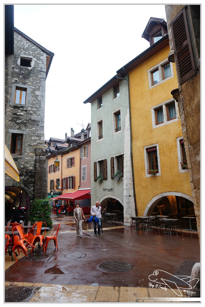 [2014歐洲火車旅行達人]Annecy。阿爾卑斯山下的美麗靜謐小鎮。宮島舊城區～