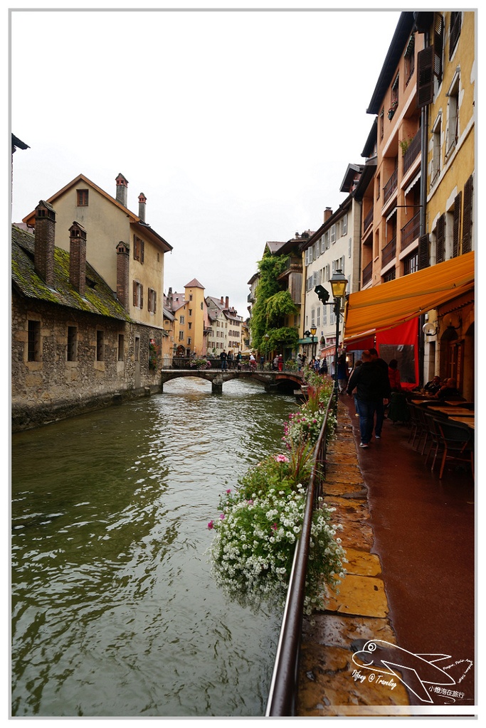 [2014歐洲火車旅行達人]Annecy。阿爾卑斯山下的美麗靜謐小鎮。宮島舊城區～