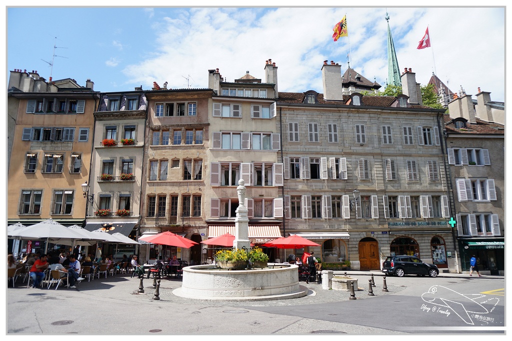 [歐洲火車旅行達人]瑞士日內瓦|日內瓦老城區半日散步。誰說日內瓦不好玩？Jet d’Eau、聖彼耶大教堂～