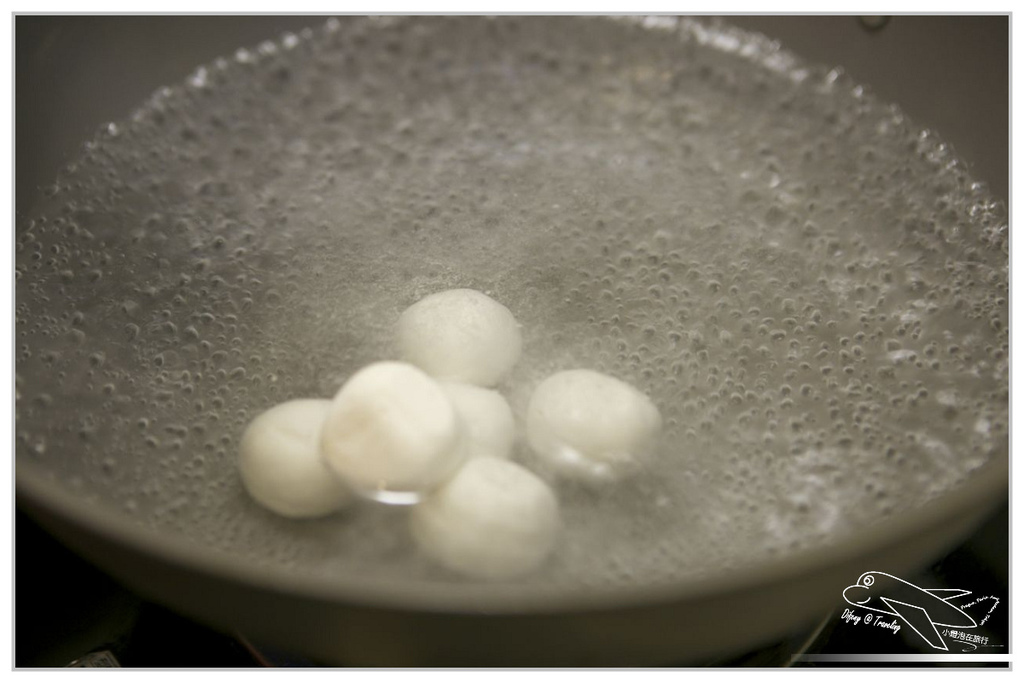 [體驗]阿卡桑の台湾味==冬至手工新品嘗試。芝麻湯圓&花生湯圓