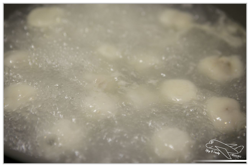 [體驗]阿卡桑の台湾味==冬至手工新品嘗試。芝麻湯圓&花生湯圓