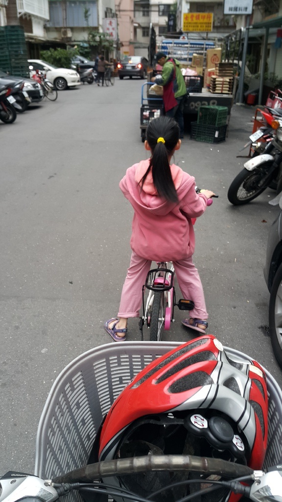 [單車旅行]從陪孩子單車旅行看見人生。給coco的單車訓練～