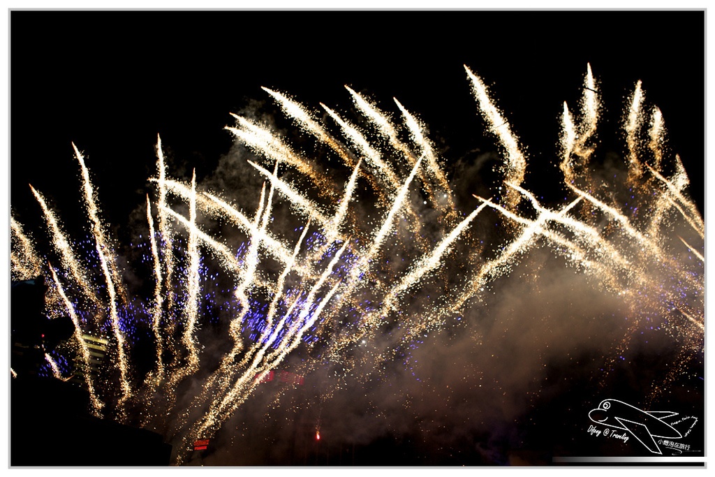 [國內趴趴走。南部]高雄前金|2015高雄愛。幸福燈會開幕煙火。3/5前每個假日晚間21:00都有施放煙火喲～歡迎大家來高雄～加映中央公園「吉祥九九」99隻小綿羊～