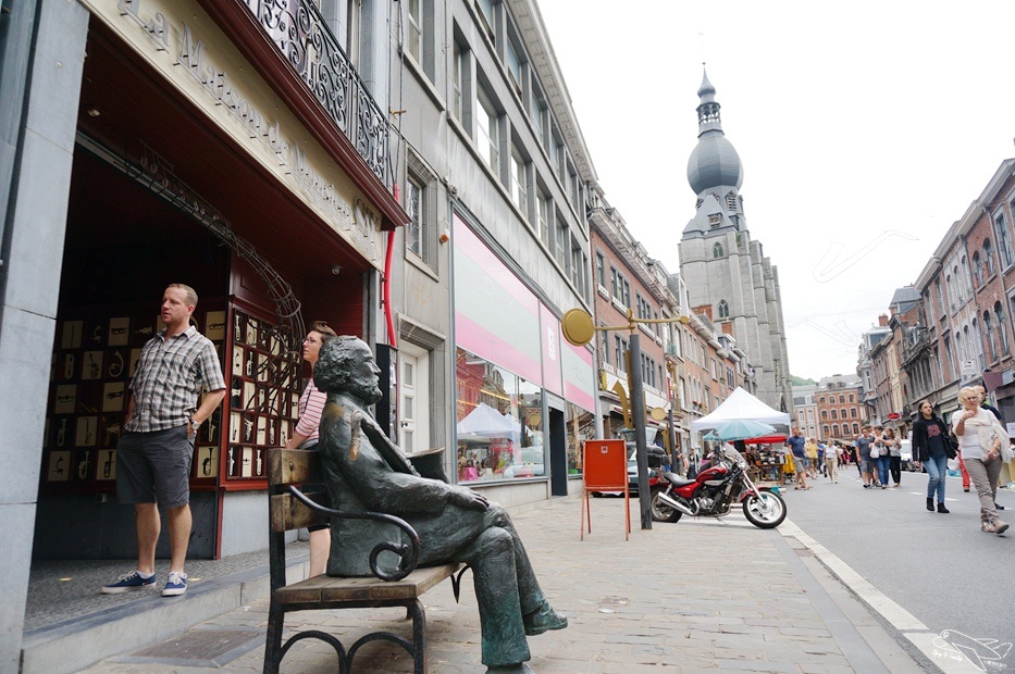 [比利時。自助]比利時迪南小鎮dinant｜薩克斯風的故鄉，比利時幽靜小鎮～