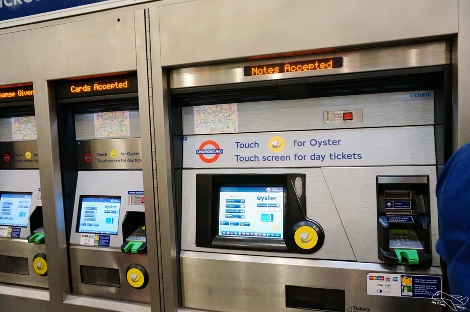 倫敦地鐵概念大全「管子」初體驗。London underground、tube～含APP建議攻略！自己買Oyster card牡蠣卡很簡單～