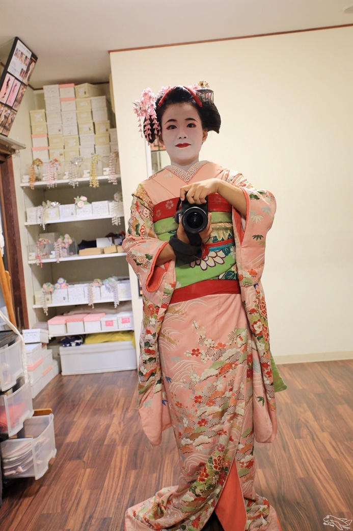 [kkday30天日本試玩員]行程體驗|愛上變身舞妓的自己・專業沙龍攝影。日本必體驗行程～