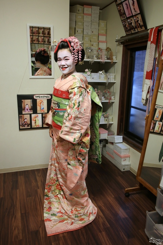 [kkday30天日本試玩員]行程體驗|愛上變身舞妓的自己・專業沙龍攝影。日本必體驗行程～