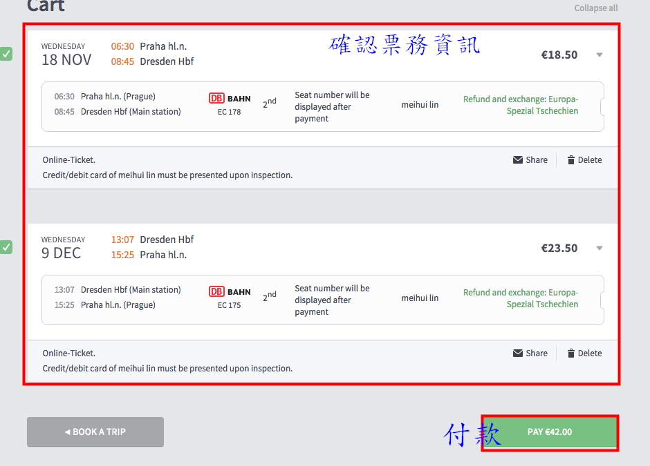 [旅行大小事。歐洲]captaintrain。歐洲便宜火車票購買網站～火車遊歐洲必備網站之一～可以查詢購買各城市間目前便宜的火車票價～國鐵網站之外的另一個選擇～