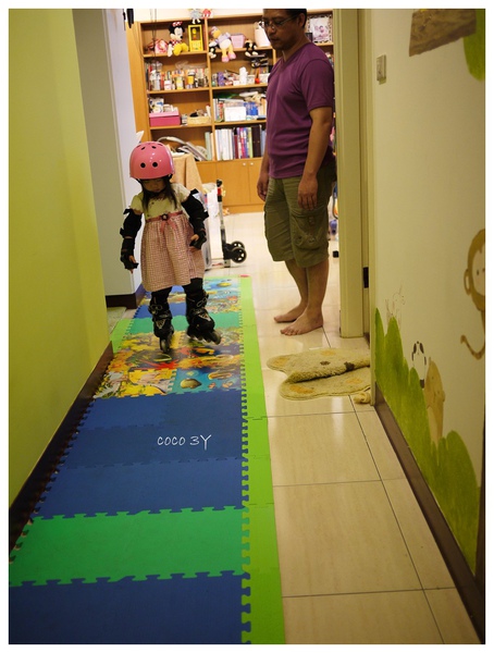 [coco3歲]直排輪初體驗~