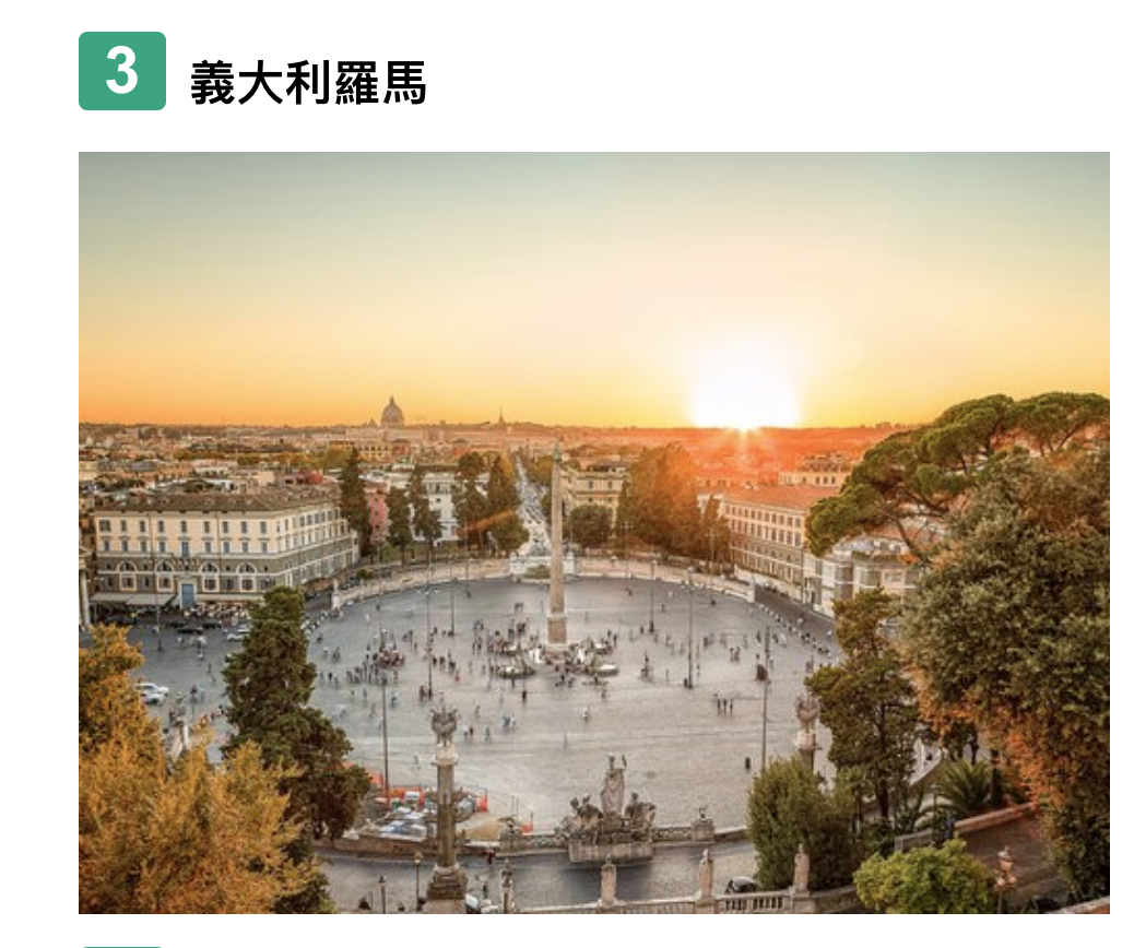2019 Tripadvisor統計歐洲前10名推薦旅行城市