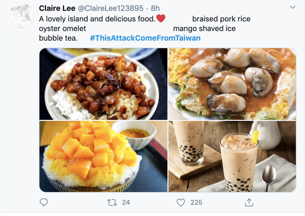 #ThisAttackComesFromTaiwan，來自台灣的美食攻擊與國民外交，可能比google地圖、還有tripadviser 更快更真實的評論～