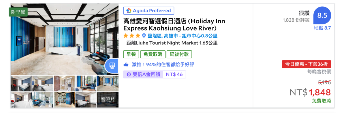 高雄房價探底｜暑假大特賣，青年旅館房價可入住星級酒店雙人房，最低免千元～