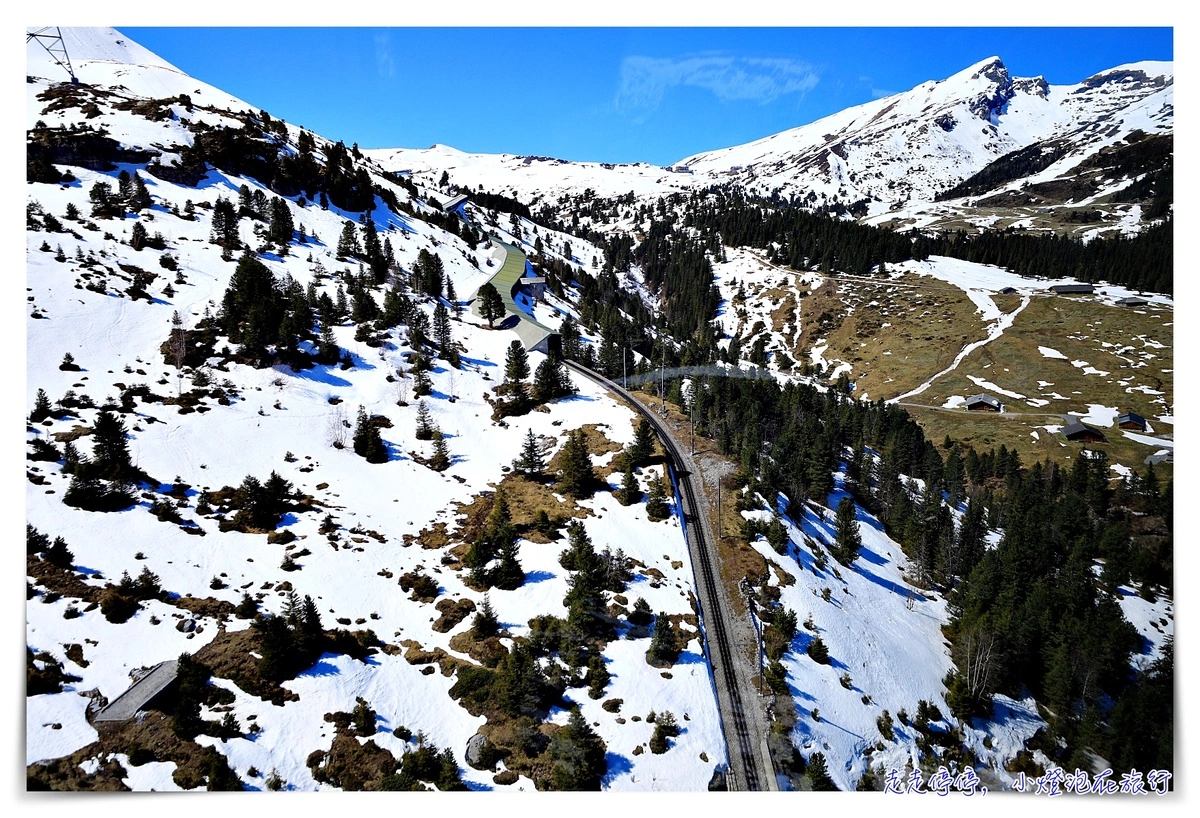 《艾格快線 Eiger Express》｜上少女峰最快交通方式，格林瓦爾15分鐘上艾格峰冰川站鐵道，全程只需要45分鐘前往歐洲之巔Jungfraujoch