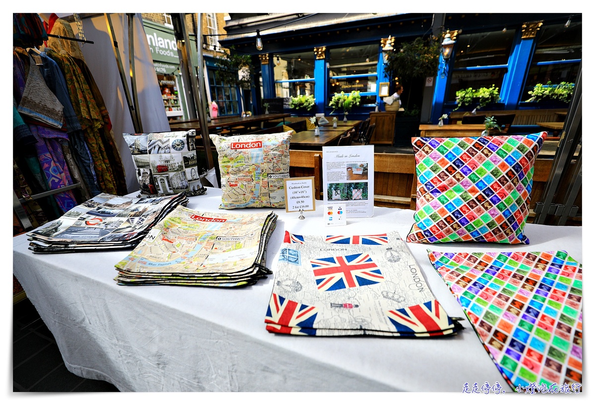 倫敦格林威治市集Greenwich Market，手工質感帆布包