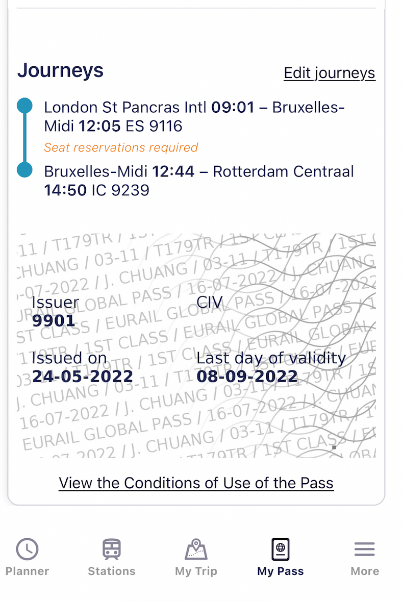 歐洲火車通行證eurail pass 85折，11個月內啟用可，未使用可全額退費，在歐洲旅行的自在浪漫～彈性上車、歐洲交通簡單方式