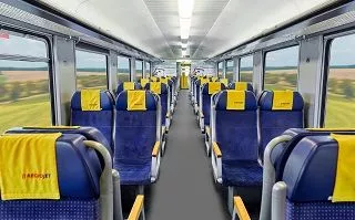 REGIOJET｜捷克黃色火車 舒適私鐵，平價、餐飲到位服務、更舒適