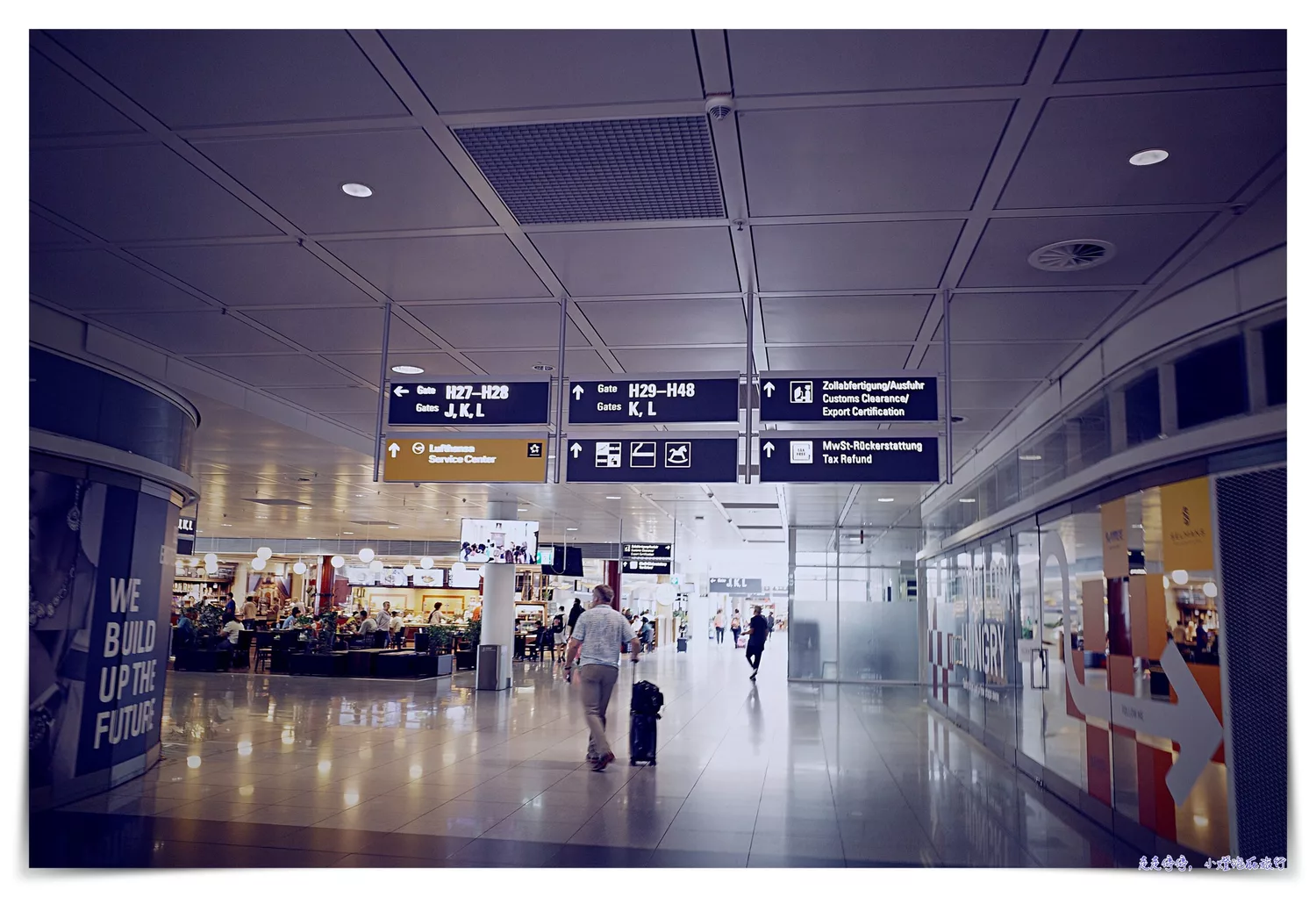 慕尼黑機場退稅 搭乘長榮第二航廈退稅流程紀錄｜Global blue、Premier Tax Free、planet，托運行李退稅、手提行李退稅流程