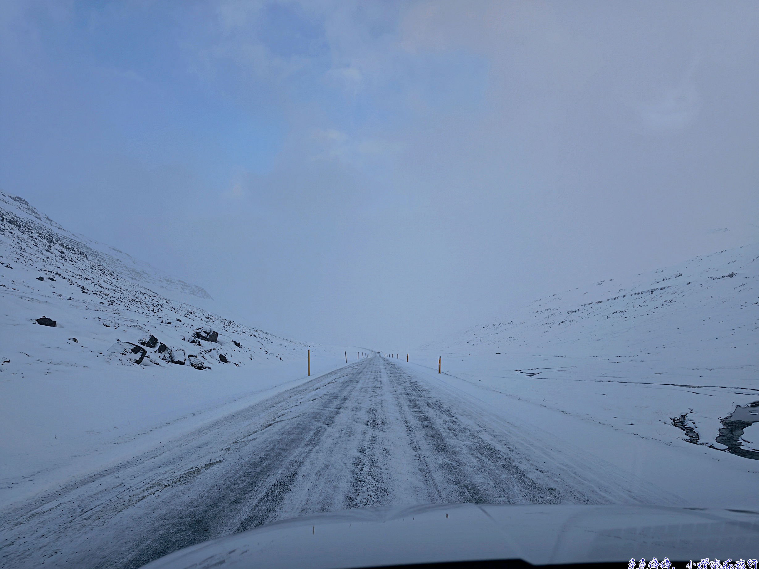 冰島親子自駕第四天｜j&ouml;kuls&aacute;rl&oacute;n－h&ouml;fn－egilssta&eth;ir－ei&eth;ar 冬季紀錄，然後看見極光！ @走走停停，小燈泡在旅行