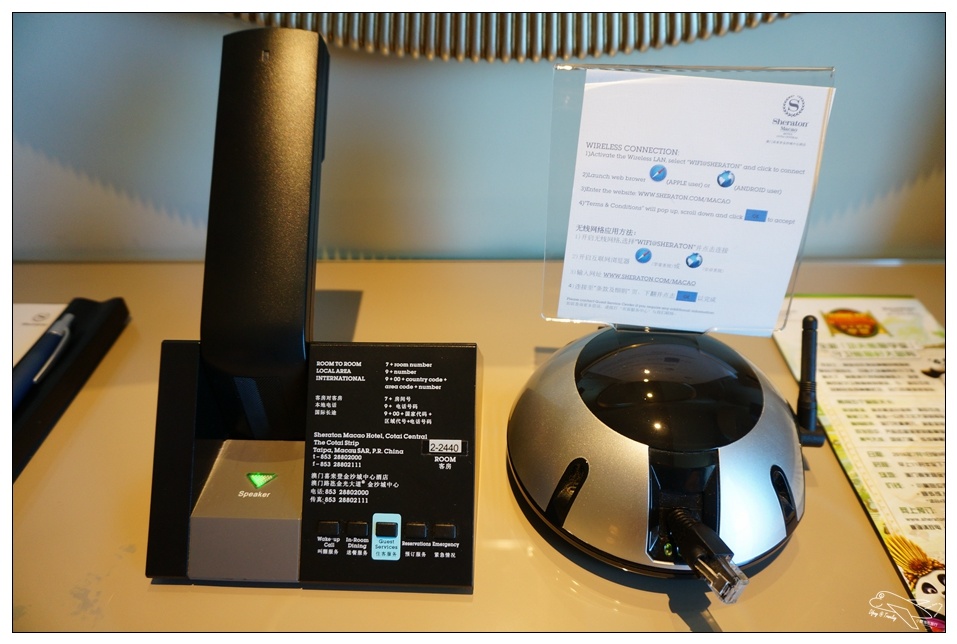 (澳門住宿推薦）金沙城中心喜來登大飯店｜地點好、房價低、氹仔島正中心～世界最大、CP值最高的喜來登