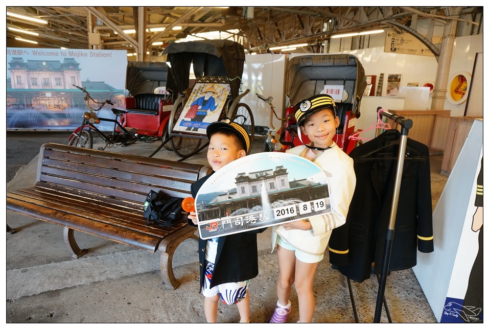 九州親子自助|門司港九州鐵道博物館・鐵道紀念館、迷你孩子鐵道體驗～