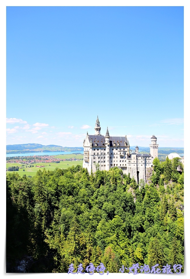 德國第一名景點｜新天鵝堡Schloß Neuschwanstein一日旅行，慕尼黑搭乘交通工具出發、時間安排全建議～