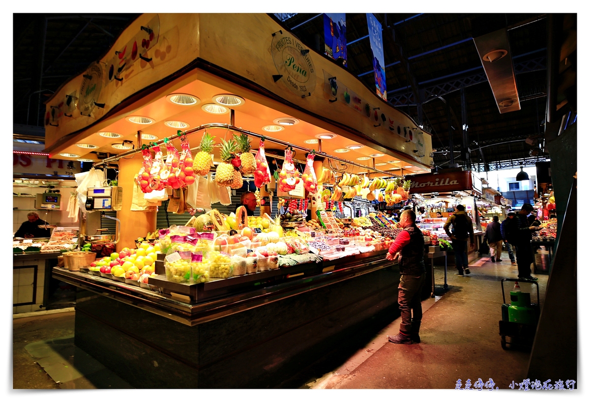 巴塞隆納波格利亞Mercat de la Boqueria市場｜水果、果汁、點心通通豪放好便宜，CNN報導世界十大最新鮮、浮誇市場之一