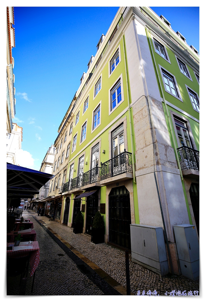 葡萄牙里斯本住宿推薦｜Brown’s central hotel。市中心、聖胡斯塔升降機附近、近地鐵站、設計感