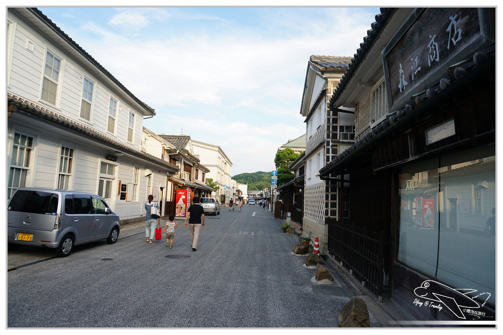 [2014。日本親子自助。四國山陽趴趴走]山陽｜倉敷美觀地區。超美小古鎮。值得待上大半天，晚上更美噢！