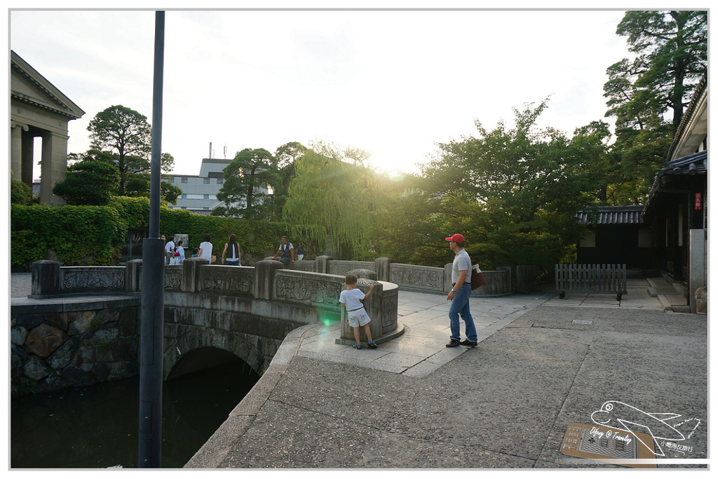[2014。日本親子自助。四國山陽趴趴走]山陽｜倉敷美觀地區。超美小古鎮。值得待上大半天，晚上更美噢！