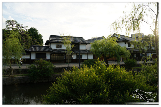 [2014。日本親子自助。四國山陽趴趴走]山陽｜倉敷美觀地區。超美小古鎮。值得待上大半天，晚上更美噢！