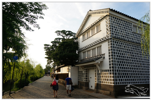 [2014。日本親子自助。四國山陽趴趴走]山陽｜倉敷美觀地區。超美小古鎮。值得待上大半天，晚上更美噢！