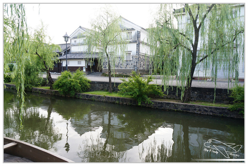 [2014。日本親子自助。四國山陽趴趴走]山陽｜倉敷美觀地區。超美小古鎮。值得待上大半天，晚上更美噢！