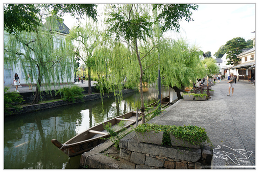 [2014。日本親子自助。四國山陽趴趴走]山陽｜倉敷美觀地區。超美小古鎮。值得待上大半天，晚上更美噢！