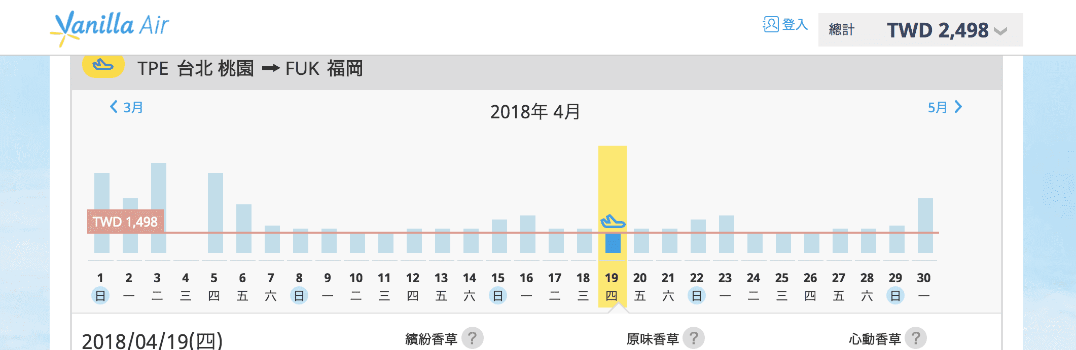香草航空，台北福岡3/25開航，一直在特價！九州真的超好玩的～不用5K暑假可以去日本啊～