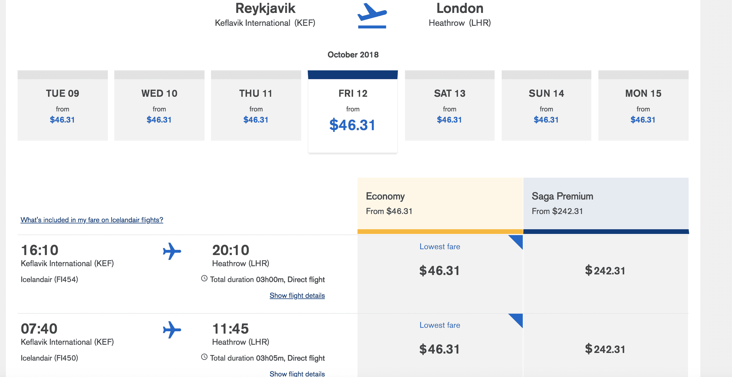 冰島航空特價中，9月起～12月，倫敦飛冰島完全特價，最低3.5K～（查票107.4.21）