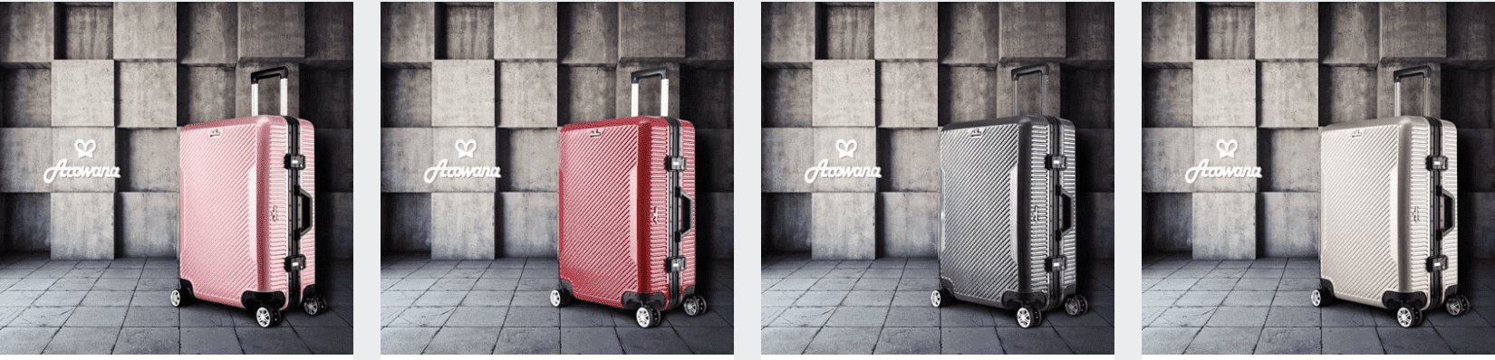 歐洲旅行行李箱裝什麼？行李箱必帶物品以及推薦使用的行李箱大小～航太斜紋鋁框避震輪旅行箱、行李箱