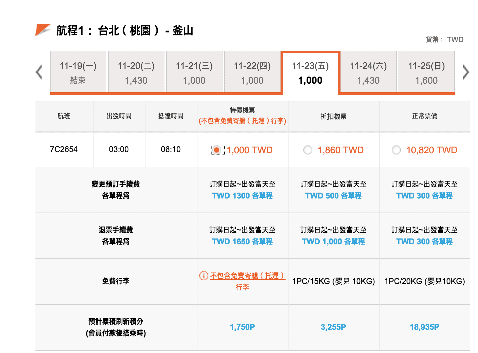 濟州航空釜山特價｜最低3.8K，比搭高鐵還划算～（查票：107.10.18）